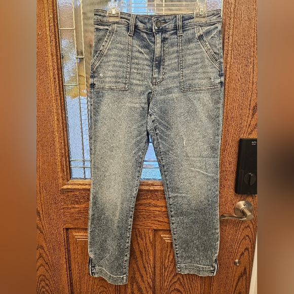 Kut from the Kloth Denim - Kut From The Kloth Reese High Rise Ankle Straight Jeans Zipper 10